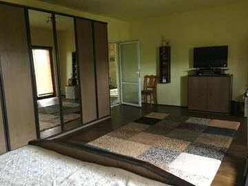 Фото номера Двухместный номер с 1 кроватью и балконом Гостевой дом Guesthouse Vila Melisa г. Răsvadu de Sus 3